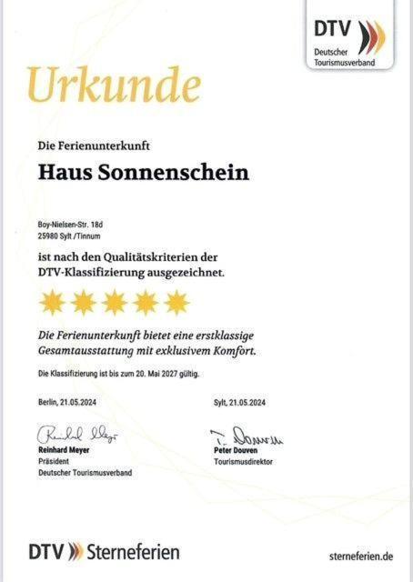 Haus Sonnenschein Rantum (Sylt)